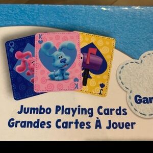 Blues Clues jumbo playing cards